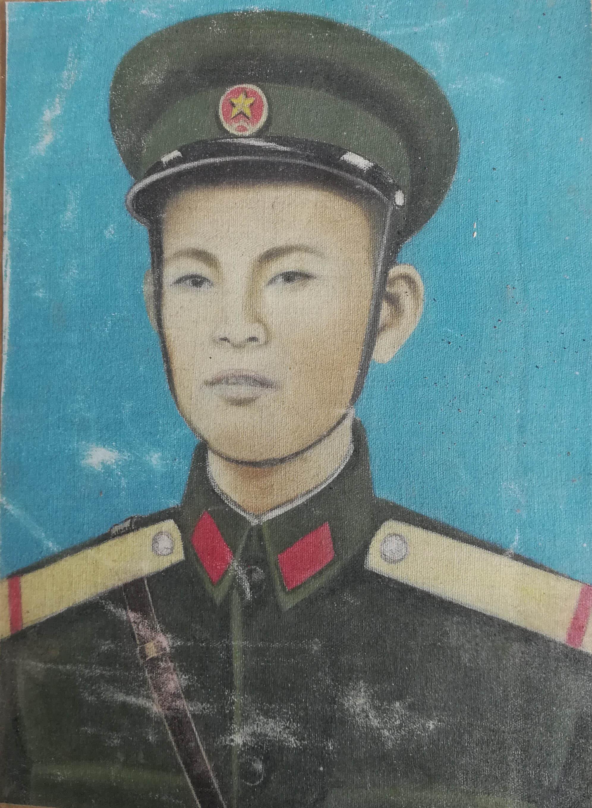 Phần mộ liệt sĩ Nguyễn Văn Tính ở gần suối Mường La (huyện Mường Khoa, Lào)
