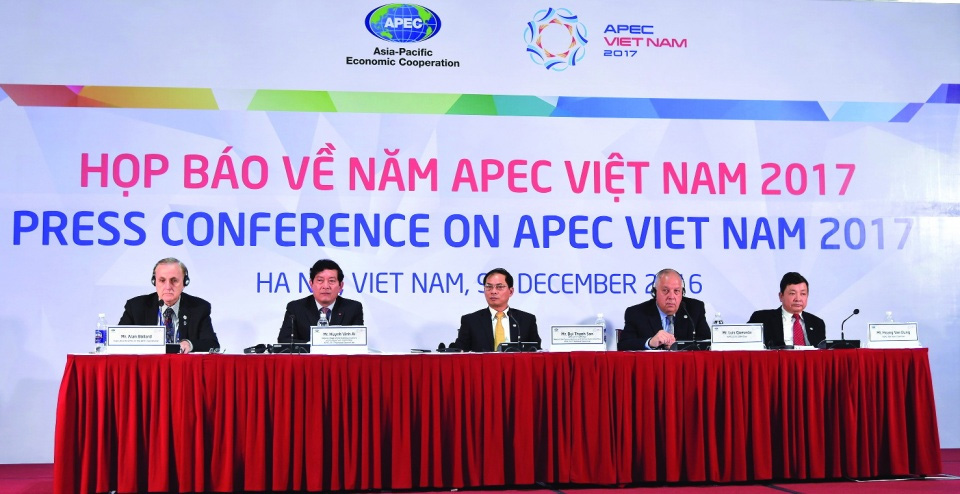 Năm APEC 2017: Tầm nhìn và vị thế mới của Việt Nam
