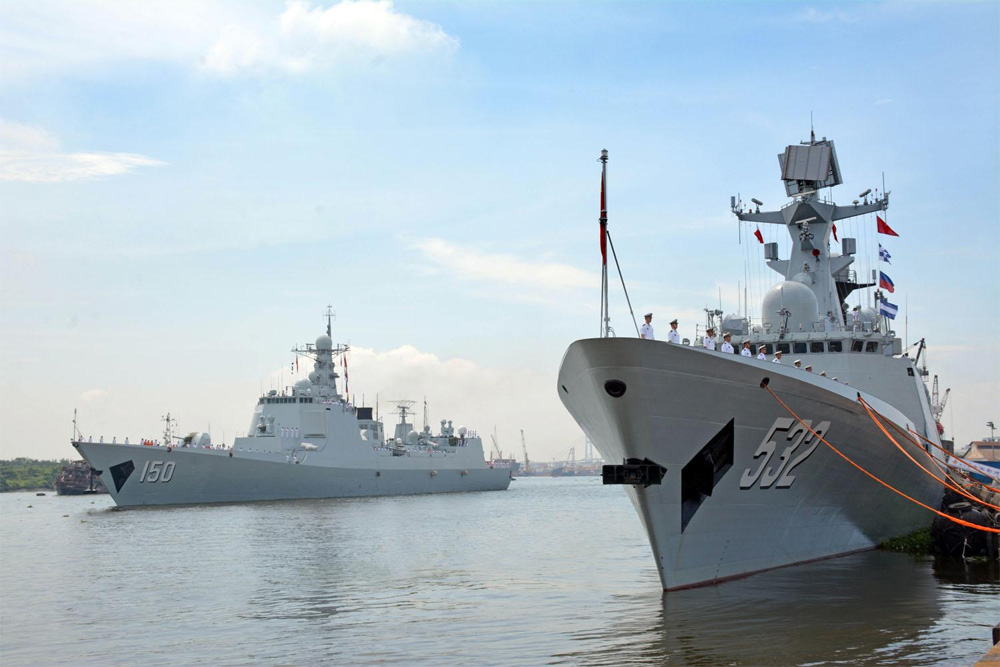 Biên đội tàu Hải quân Quân Giải phóng nhân dân Trung Quốc thăm Việt Nam
