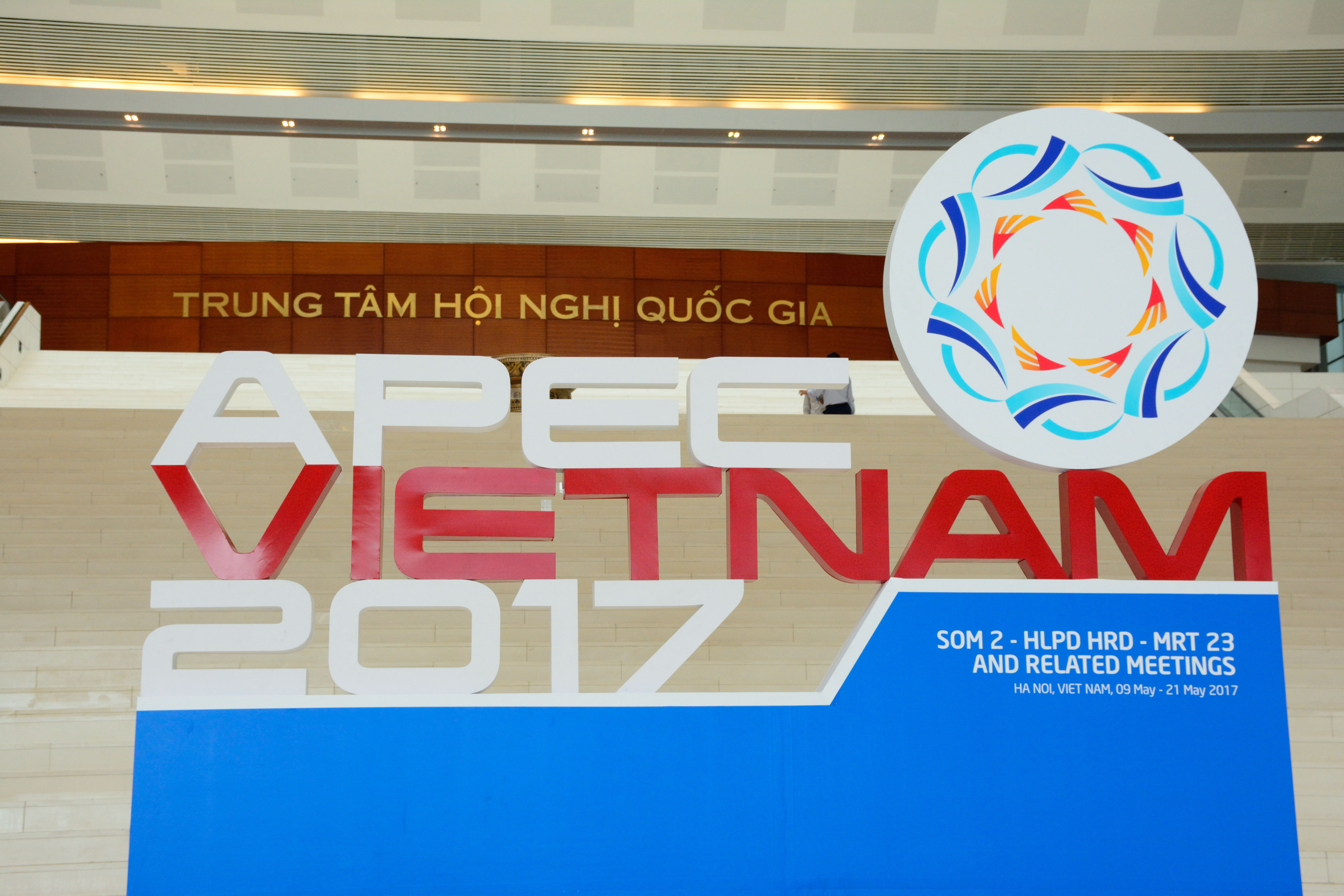 Chuẩn bị khai mạc Hội nghị các Bộ trưởng APEC phụ trách thương mại lần thứ 23 tại Hà Nội