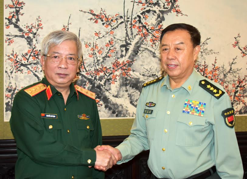 Hoạt động của Thượng tướng Nguyễn Chí Vịnh tại Trung Quốc
