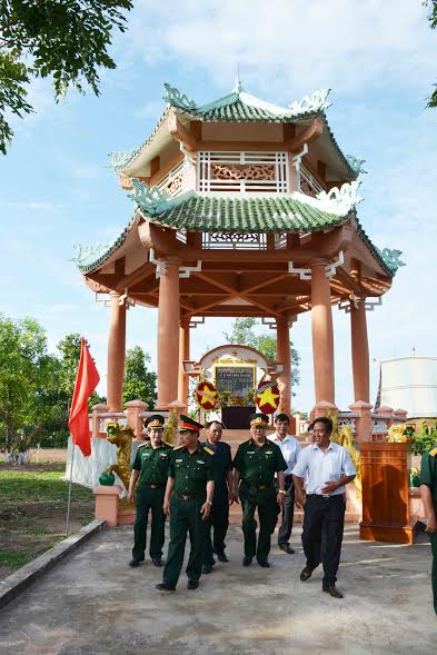 Khánh thành Đài tưởng niệm các anh hùng liệt sĩ Ia Mơ
