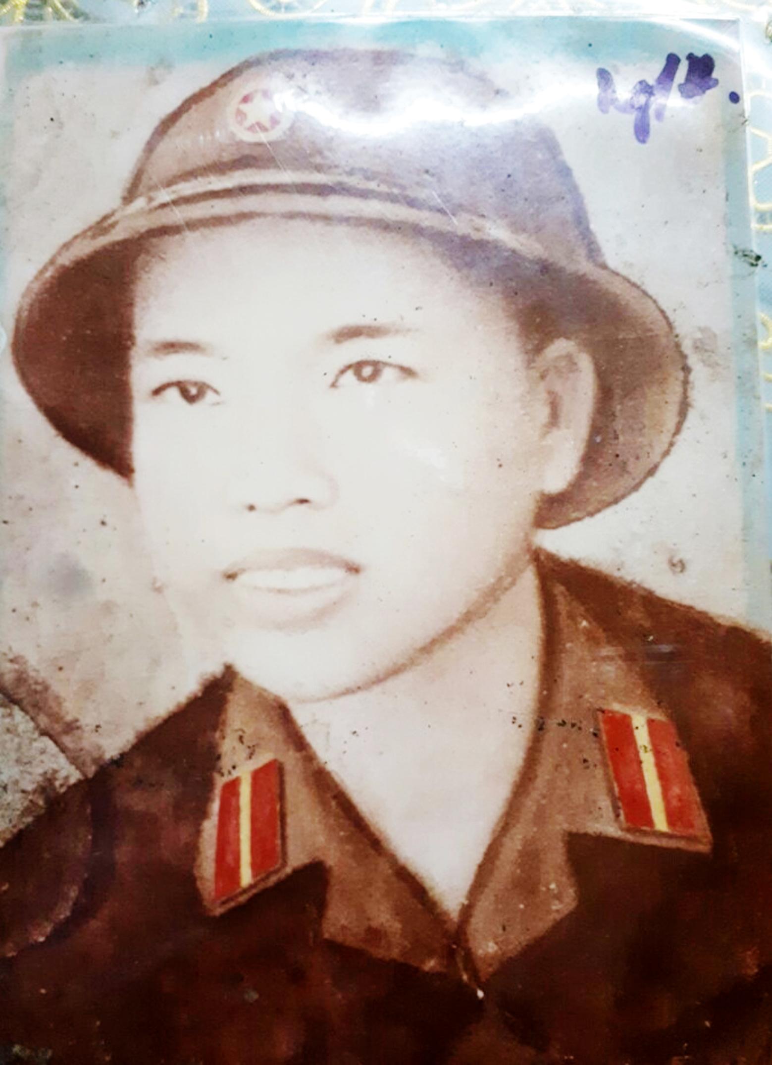 Liệt sĩ Nguyễn Văn Táo (Đoàn 235) được an táng gần nghĩa trang mặt trận
