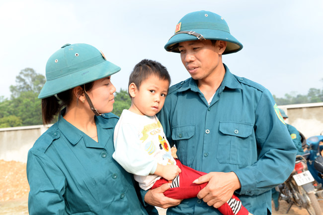 Vợ chồng chung một… thao trường