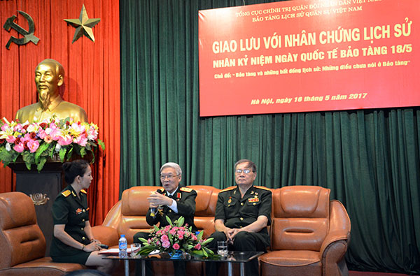 Bảo tàng Lịch sử Quân sự Việt Nam: Giao lưu nhân chứng lịch sử
