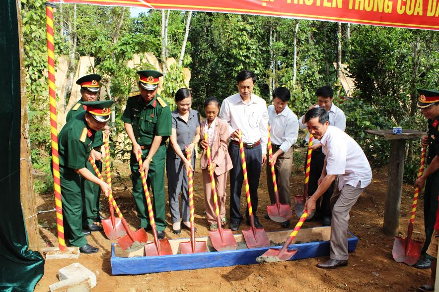Sư đoàn 968 xây dựng “Nhà tình nghĩa” tặng gia đình chính sách