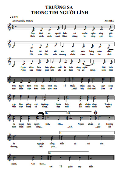 Những ca khúc viết trên boong tàu
