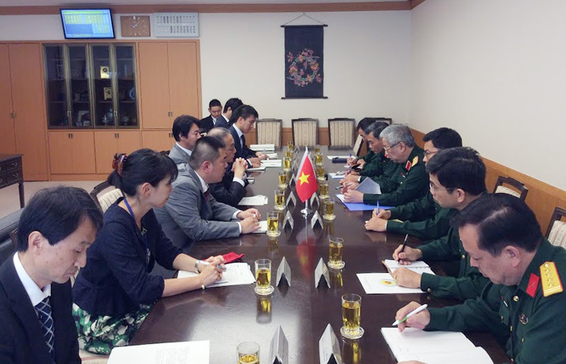 Tăng cường hợp tác quốc phòng Việt Nam - Nhật Bản
