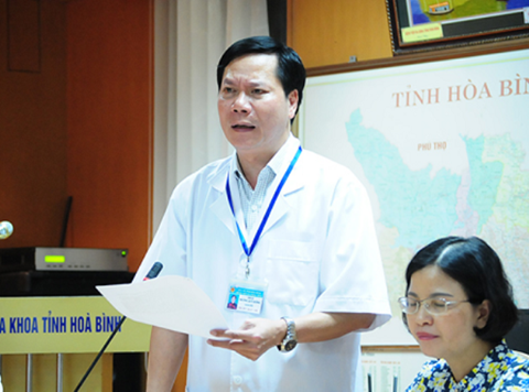 Đình chỉ công tác Giám đốc Bệnh viện Đa khoa tỉnh Hòa Bình