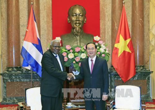 Lãnh đạo nước ta đón, tiếp, hội đàm với Chủ tịch Quốc hội Cu-ba