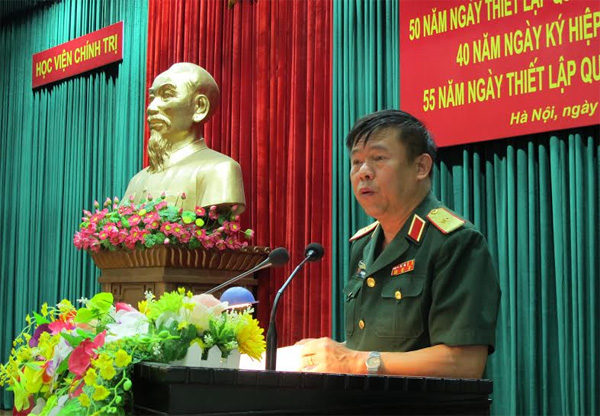 Học viện Chính trị kỷ niệm các ngày thiết lập quan hệ ngoại giao giữa Việt Nam với Lào và Campuchia
