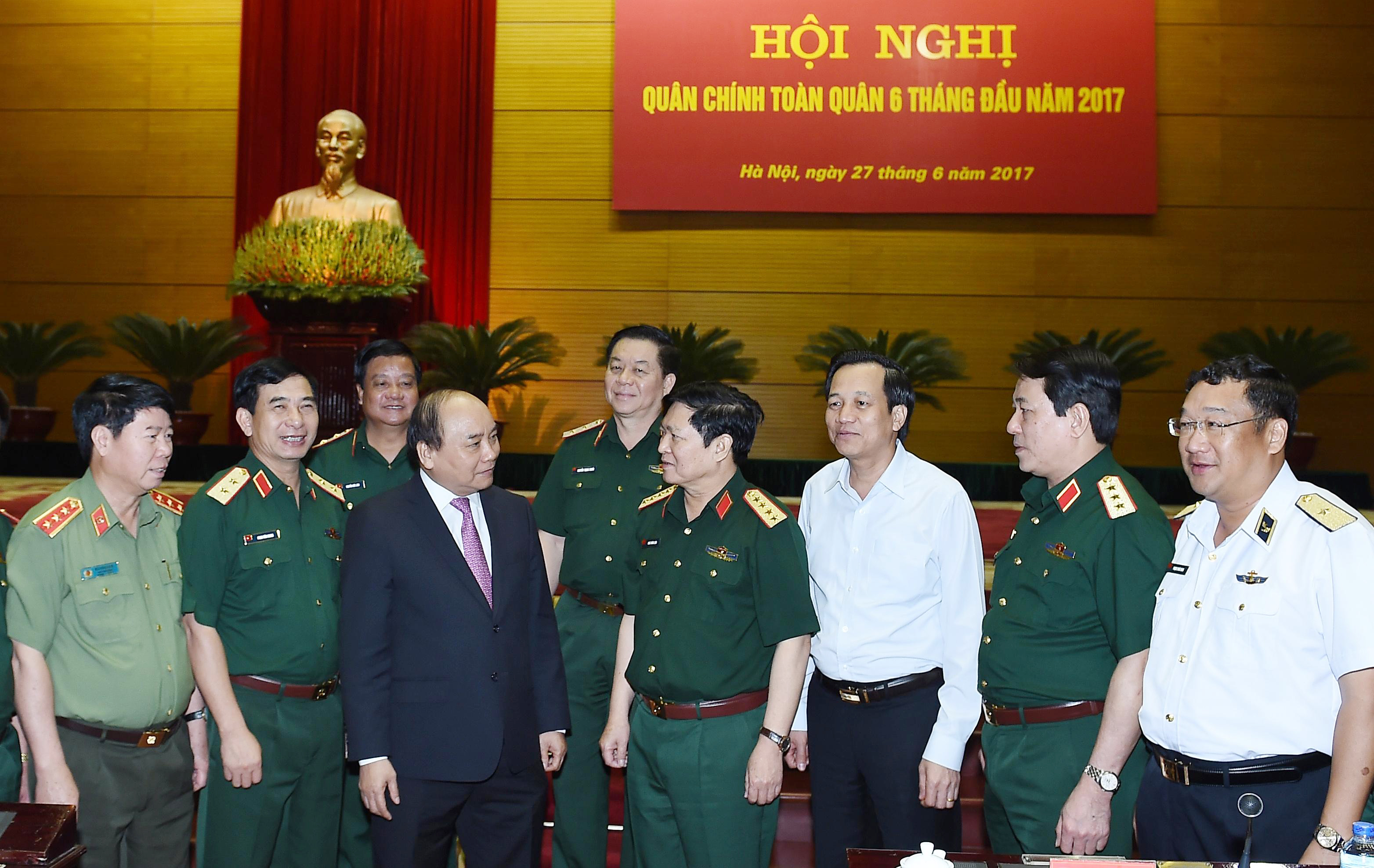 Quân ủy Trung ương, Bộ Quốc phòng triển khai công tác quân sự, quốc phòng 6 tháng cuối năm 2017