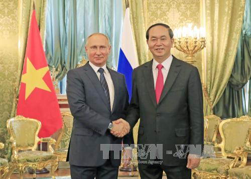 Việt Nam ưu tiên củng cố và tăng cường quan hệ Đối tác chiến lược toàn diện với Liên bang Nga
