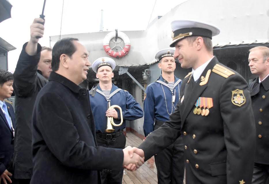 Chủ tịch nước Trần Đại Quang: Hoan nghênh sự hợp tác giữa Saint Petersburg với các tỉnh và thành phố của Việt Nam