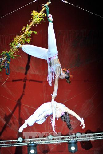 Việt Nam đoạt giải vàng tại Liên hoan Xiếc quốc tế Cu-ba
