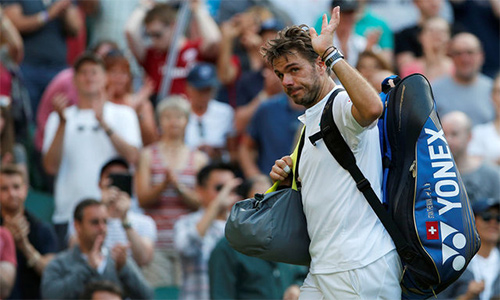 Giải Quần vợt Wimbledon 2017: Stan Wawrinka bất ngờ bị loại ngay vòng 1