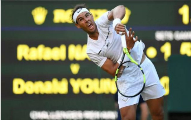 Rafael Nadal và Andy Murray vào vòng 3 Giải Quần vợt Wimbledon 2017