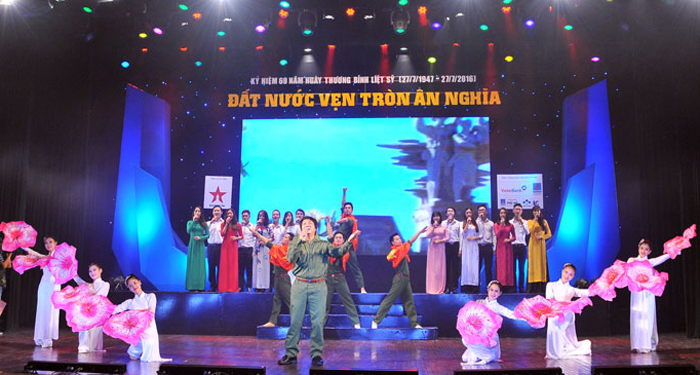 Tối 14-7, Chương trình nghệ thuật “Đất nước vẹn tròn ân nghĩa” (lần thứ 2) được tổ chức tại Hà Nội
