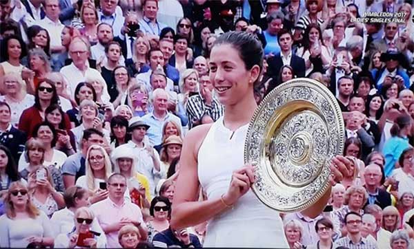 Garbine Muguruza lên ngôi vô địch đơn nữ Wimbledon 2017