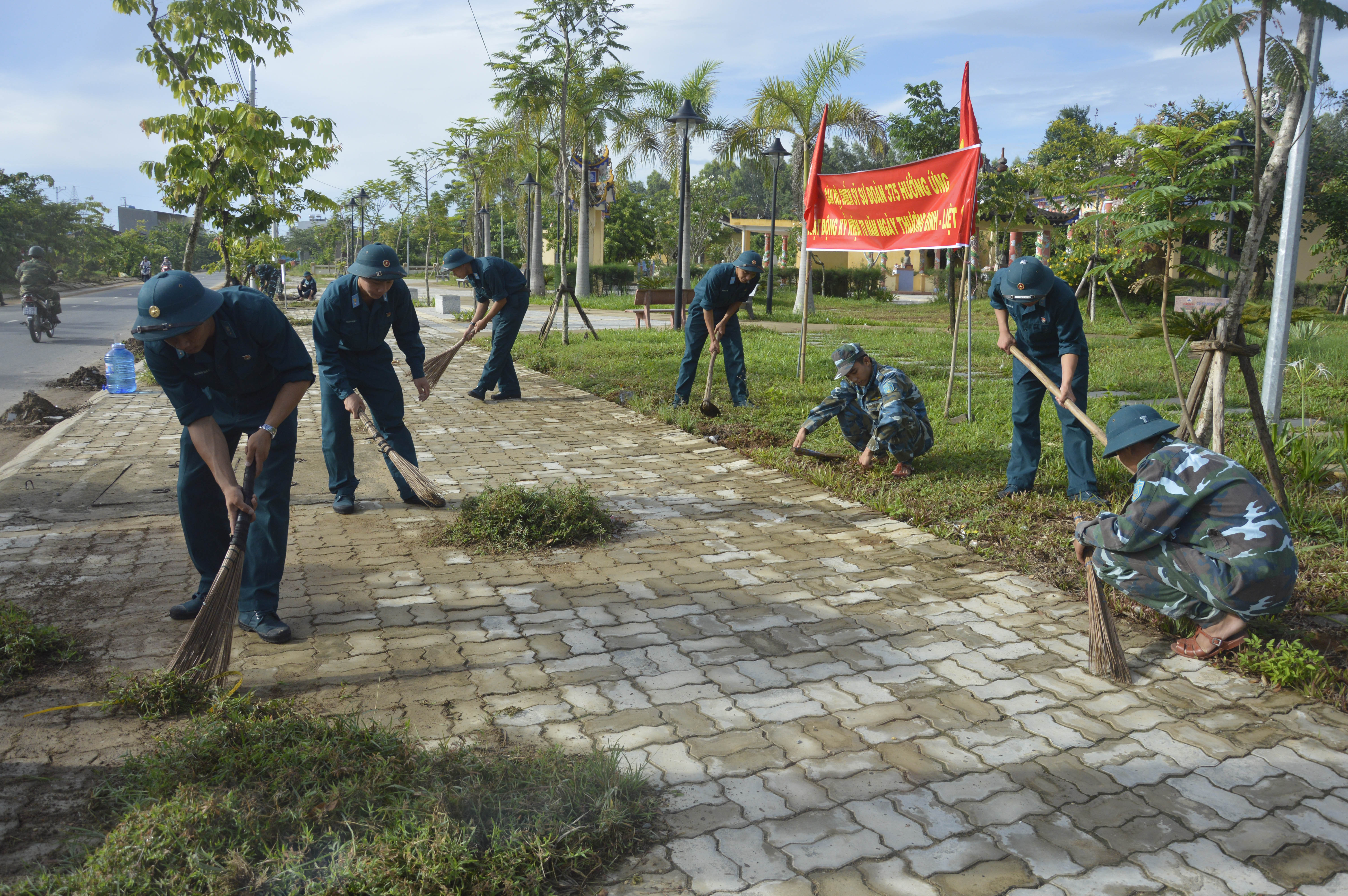 Sư đoàn 375 thực hiện 