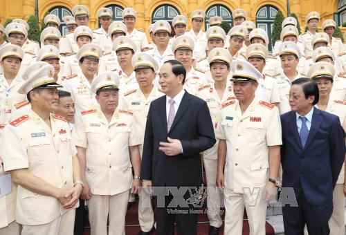 Phát huy truyền thống anh hùng cách mạng, khắc ghi hình ảnh đẹp của người chiến sĩ cảnh sát trong lòng nhân dân