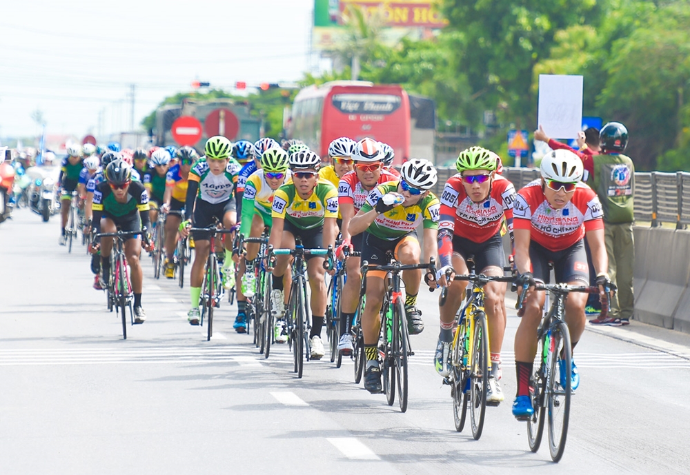 Đích đến của chặng đua là TP Đồng Hới (Quảng Bình).