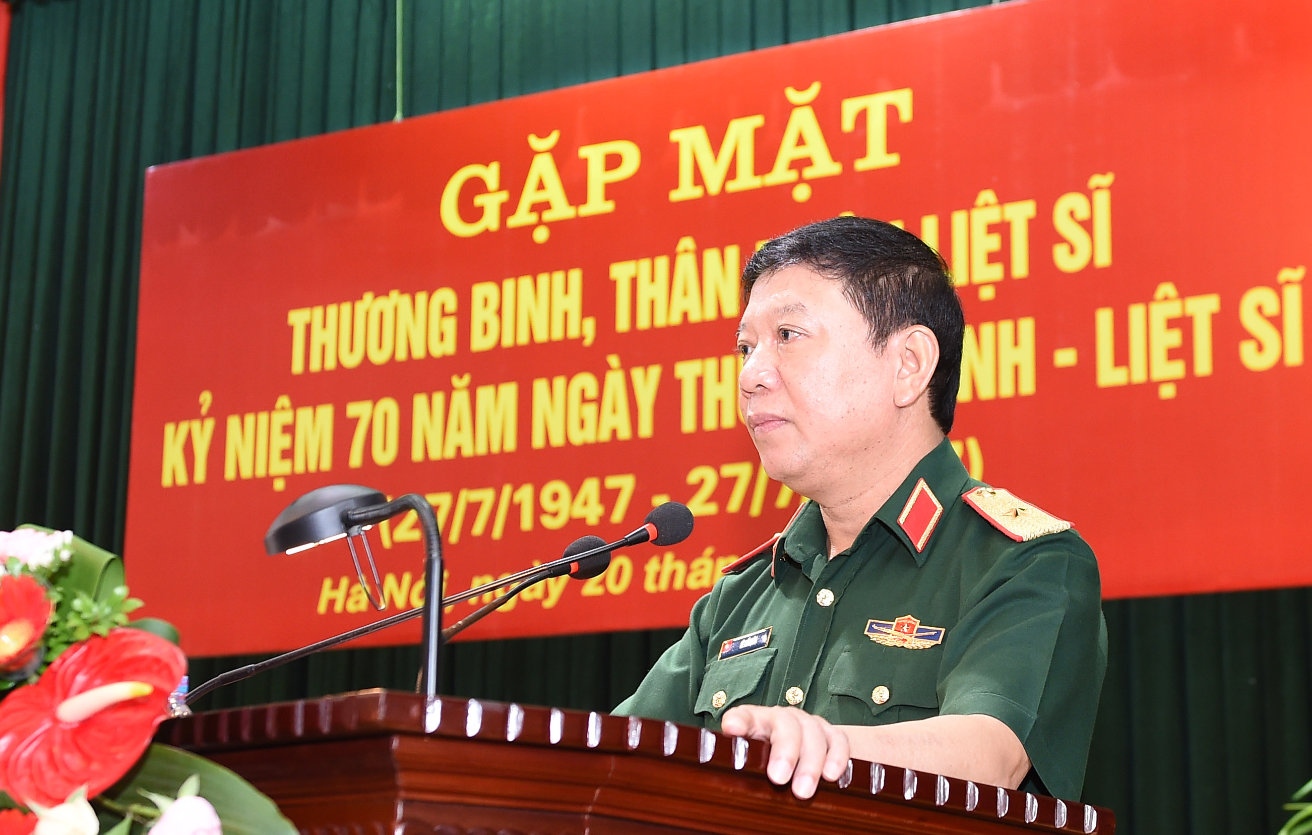 Cơ quan Tổng cục Chính trị gặp mặt thương binh, thân nhân liệt sĩ đang công tác tại tổng cục