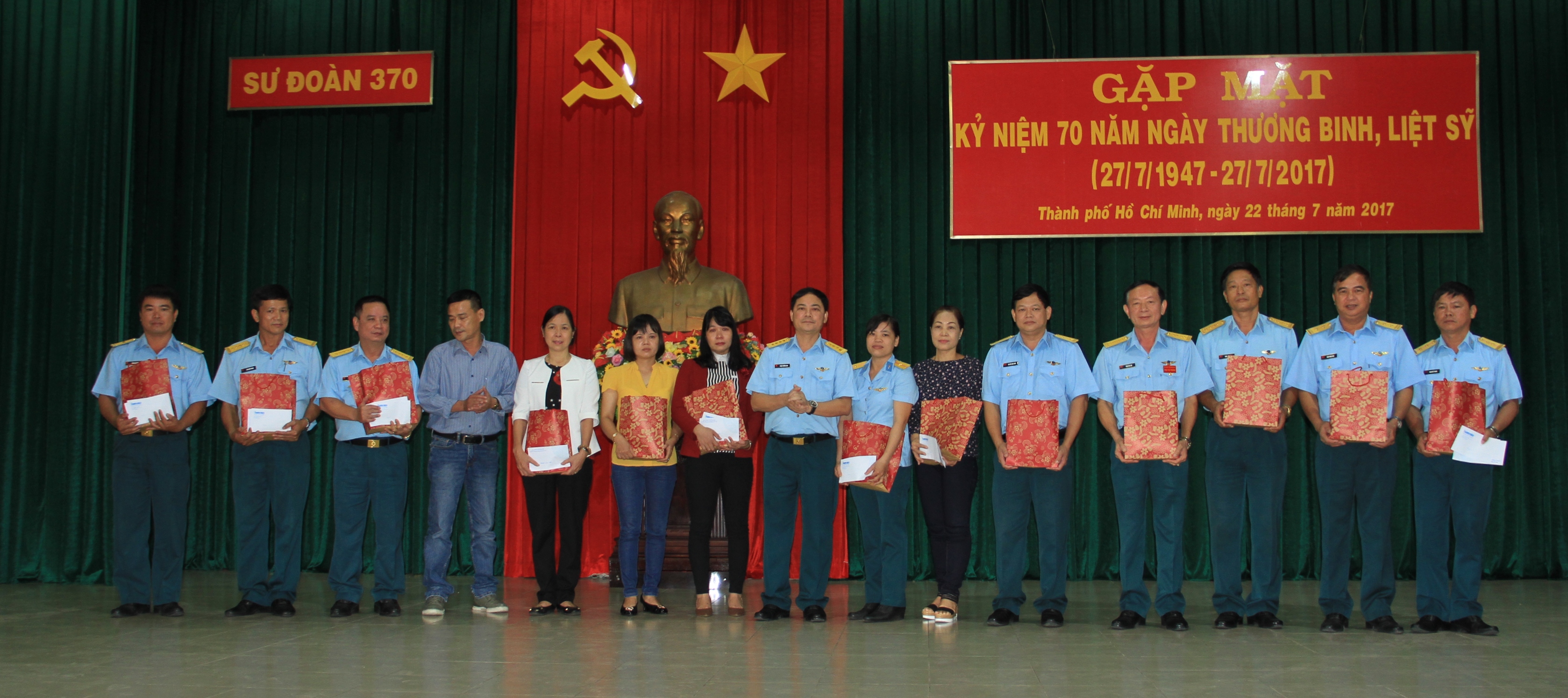 Sư đoàn 370 gặp mặt thương binh, thân nhân liệt sĩ