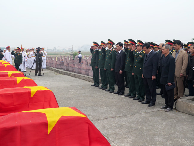 Đẩy nhanh tiến độ, nâng cao hơn nữa hiệu quả tìm kiếm, quy tập hài cốt liệt sĩ