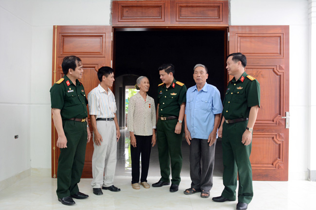 Những ngôi nhà tình nghĩa đầy ắp nghĩa tình của “lính thợ 789”