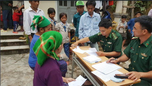 Bộ đội Biên phòng Nghệ An tổ chức khám bệnh, cấp thuốc miễn phí cho đối tượng chính sách