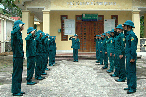 Tạo sự sinh động trong huấn luyện dân quân