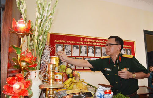 Điện ảnh Quân đội nhân dân tổ chức nhiều hoạt động tri ân các liệt sĩ, thương binh