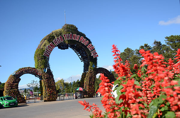 Sắc hoa Đà Lạt
