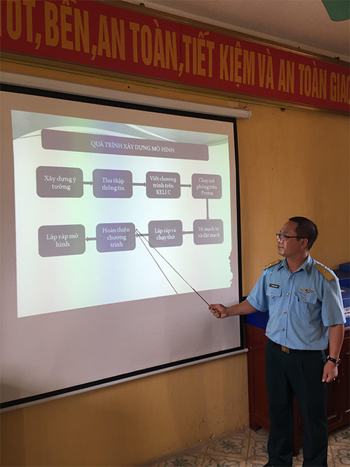 Nguyễn Trung Phong “tiên phong” trong nghiên cứu khoa học 