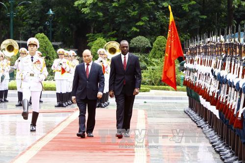 Lãnh đạo nước ta đón, tiếp, hội đàm với Thủ tướng Mô-dăm-bích