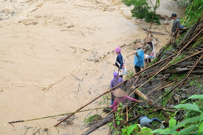Tám người mất tích do lũ ống, lũ quét ở Mù Cang Chải, Yên Bái 