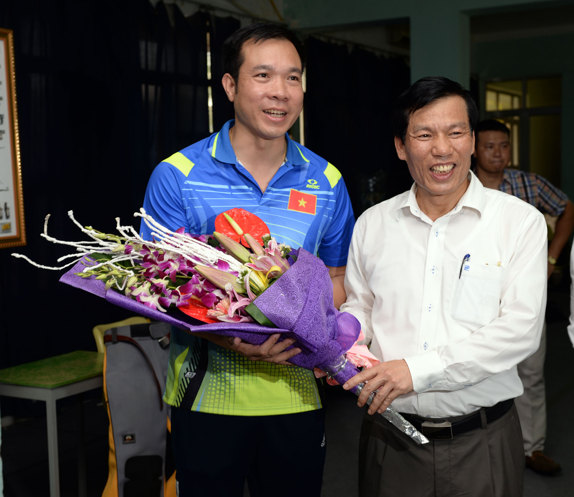 Bộ trưởng Bộ VHTTDL động viên Đoàn thể thao Việt Nam dự SEA Games 29