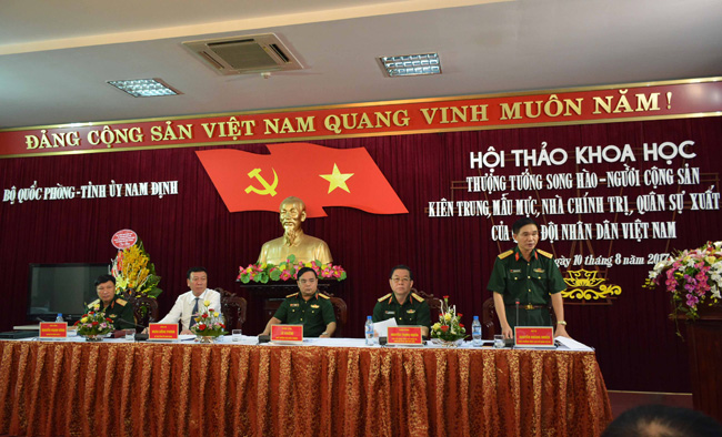 Thượng tướng Song Hào-Người cộng sản kiên trung, mẫu mực, nhà chính trị, quân sự xuất sắc của QĐND Việt Nam