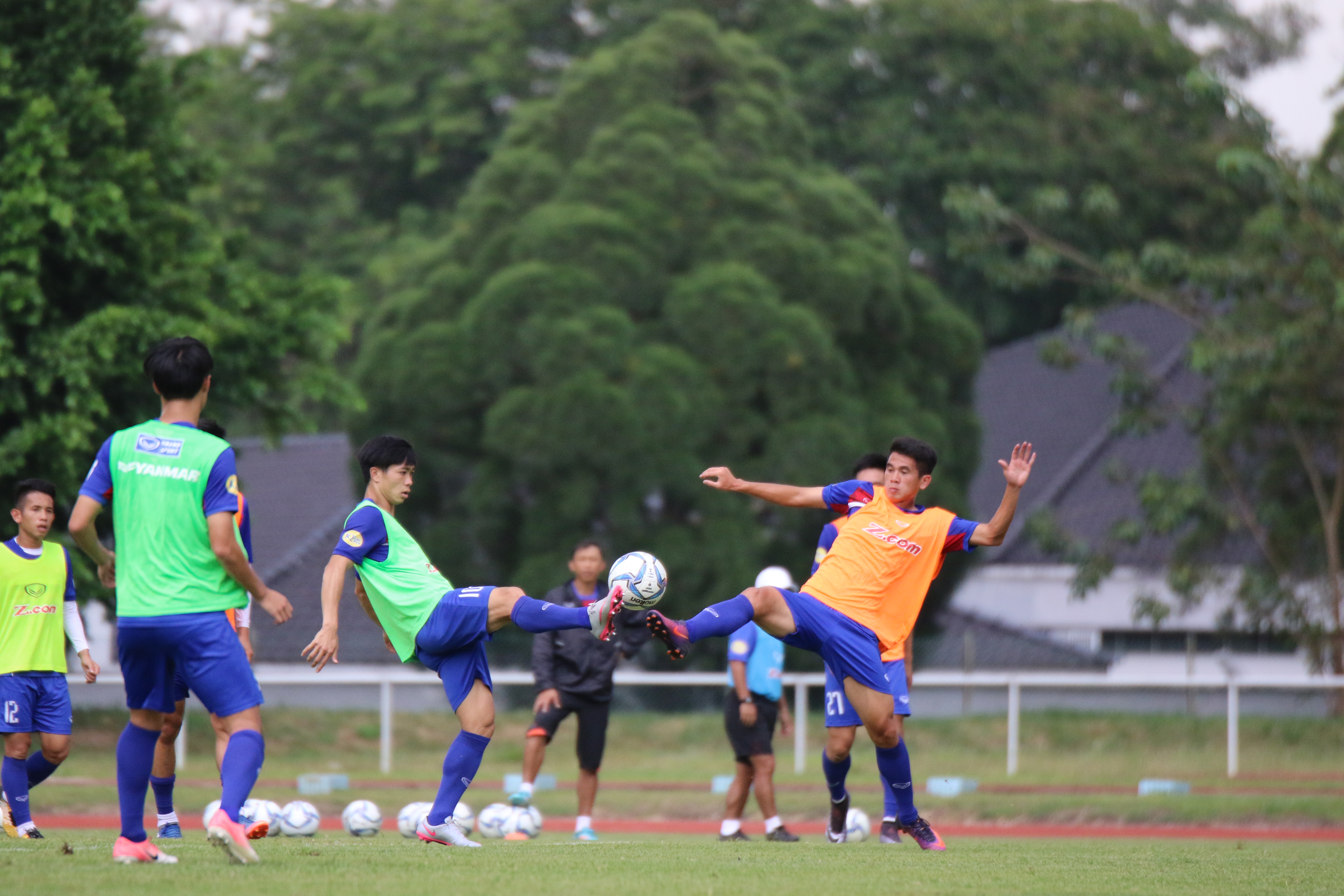 U22 Việt Nam có buổi tập đầu tiên tại Malaysia