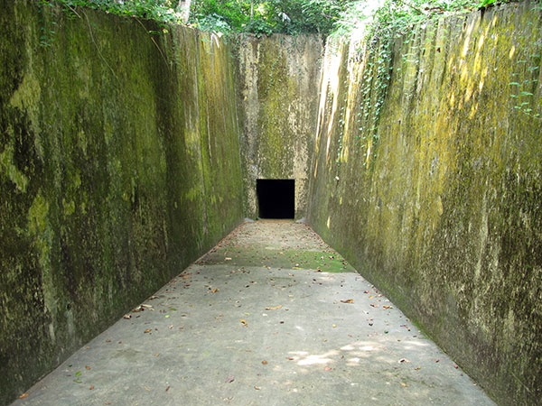 Hầm Trung ương Đảng, nơi diễn ra các cuộc họp quan trọng.