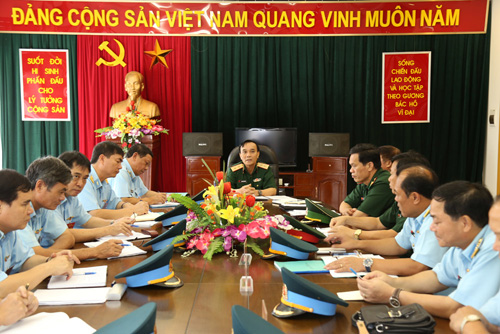 Bộ Tổng tham mưu kiểm tra công tác chuẩn bị bay bắn, ném bom của Quân chủng PK-KQ