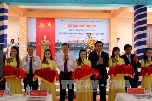 Khánh thành Khu di tích lịch sử Căn cứ Xứ ủy và Ủy ban Hành chính - Kháng chiến Nam Bộ
