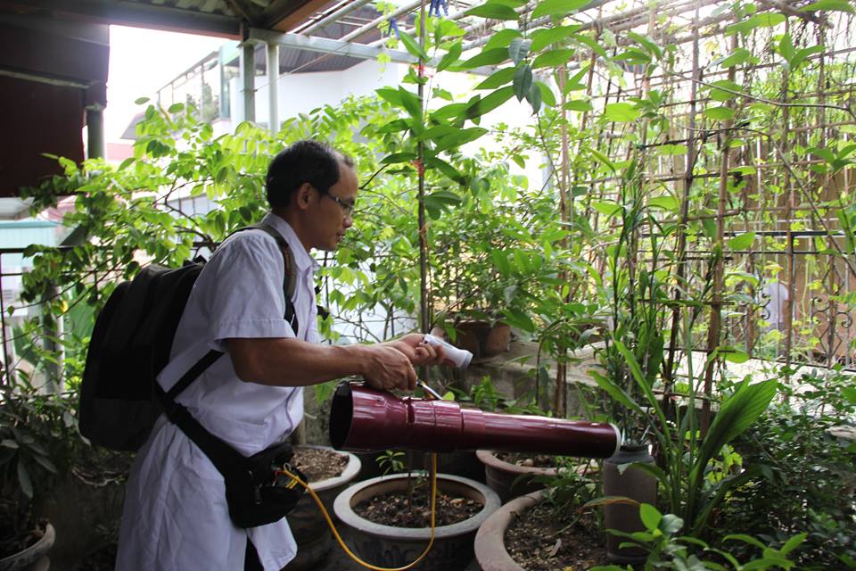 Bệnh nhân sốt xuất huyết cần ngủ màn để phòng bệnh cho người khác