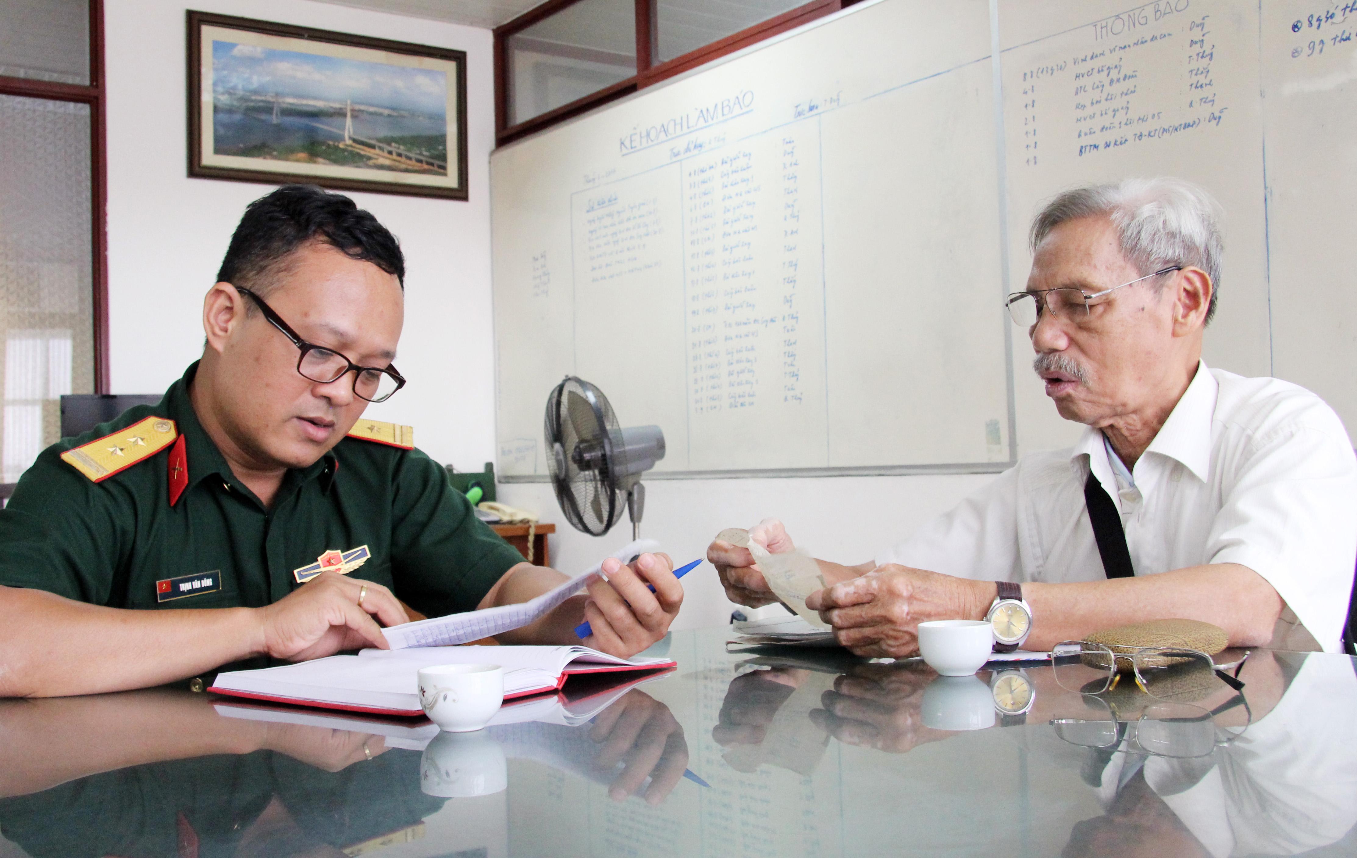 Hai đồng đội đã anh dũng hy sinh 
