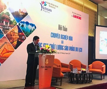 Hội thảo chuyên nghiệp hoá và nâng cao chất lượng sản phẩm du lịch 