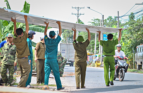 Phối hợp giữ vững ổn định địa bàn