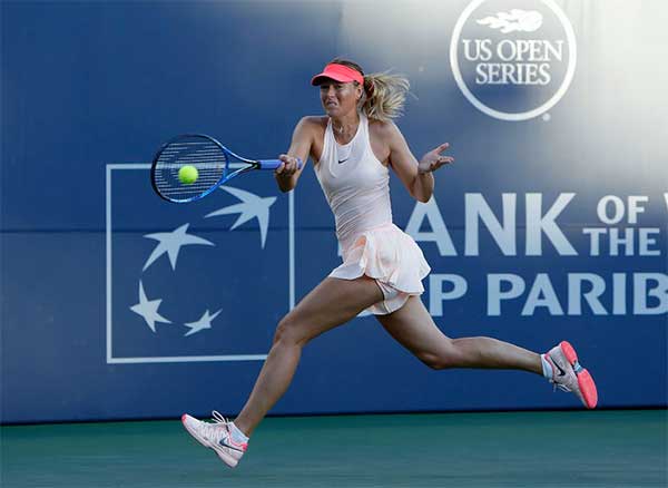 Maria Sharapova giành vé đi tiếp tại Giải Quần vợt US Open