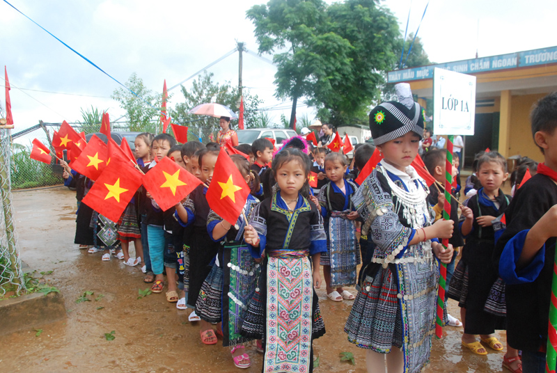 Khai giảng ở vùng sâu, vùng xa