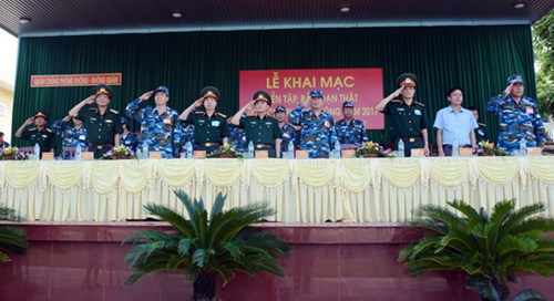 Khai mạc Diễn tập, bắn đạn thật các lực lượng phòng không năm 2017
